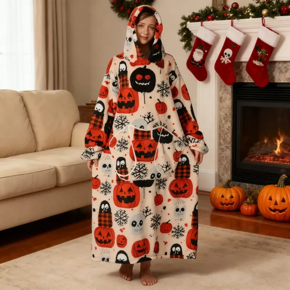 Oversized Wearable Blanket Hoodie – Cozy Comfort You Can Wear! 🔥 Limited-Time Offer — 50% OFF