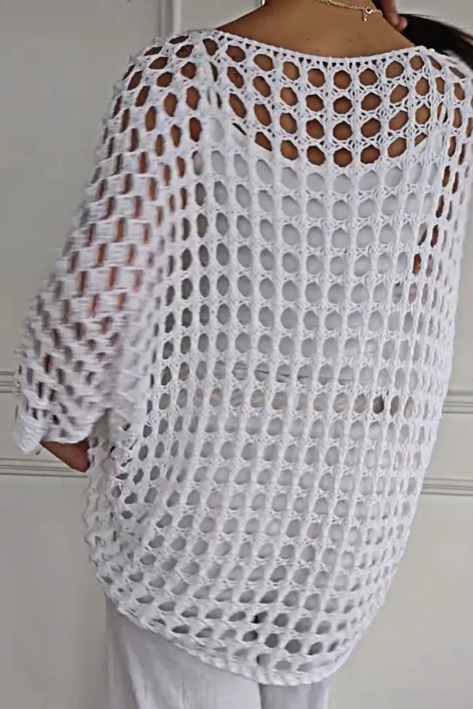 5PACK-Women'S Hollow Star Blouse