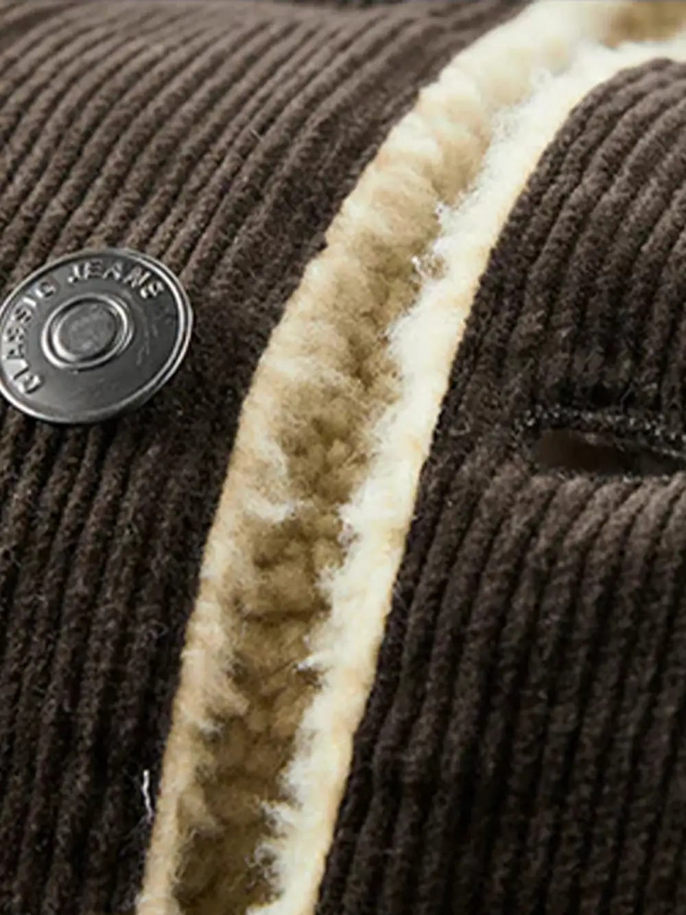Men's Corduroy Pocketed Bomber Jacket