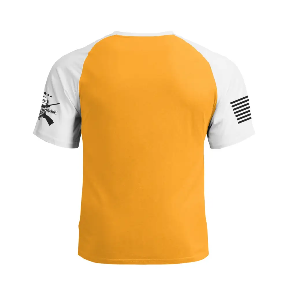 THEY REAL HEROES RAGLAN GRAPHIC TEE