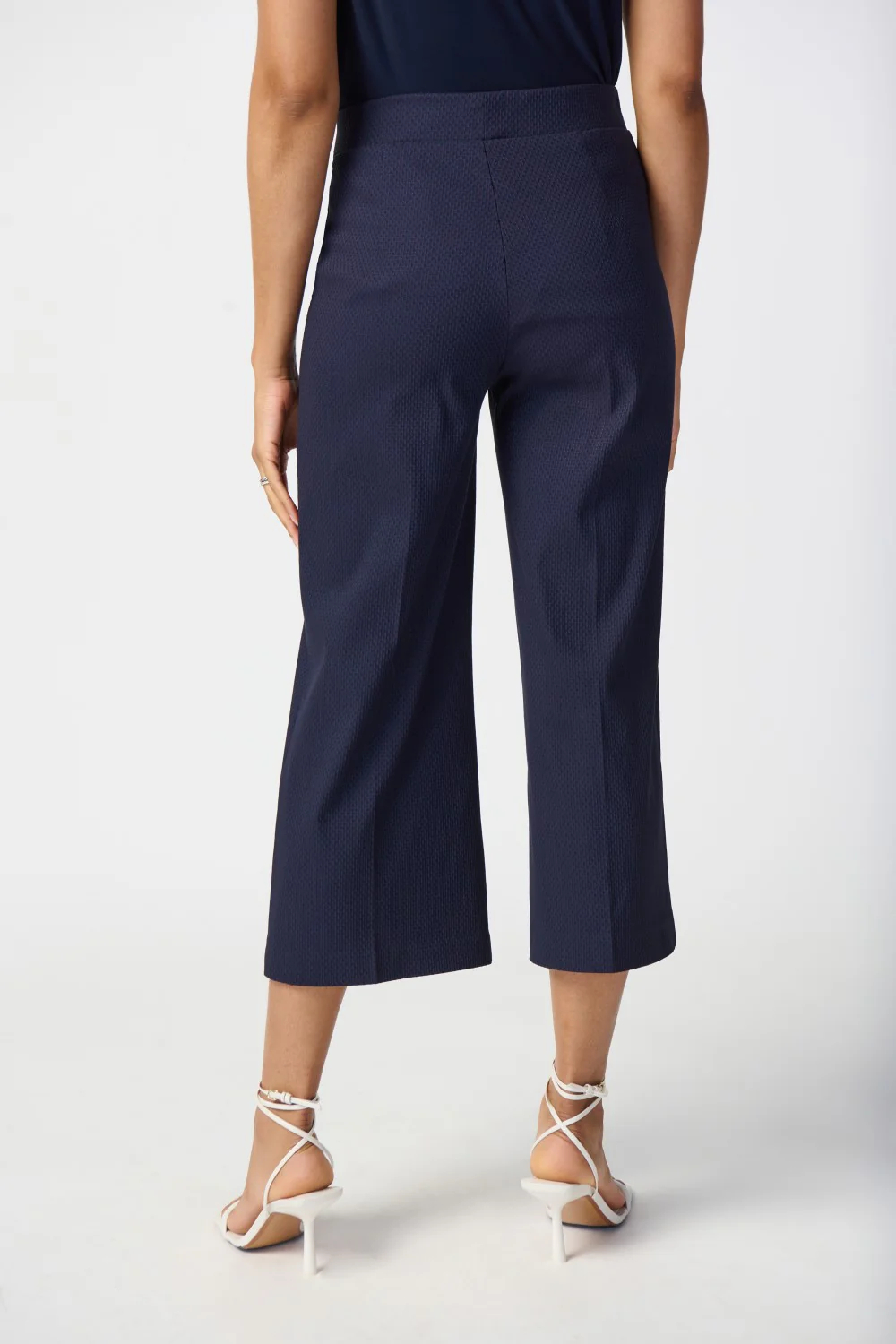 Navy Blue Geometric - Print Culottes