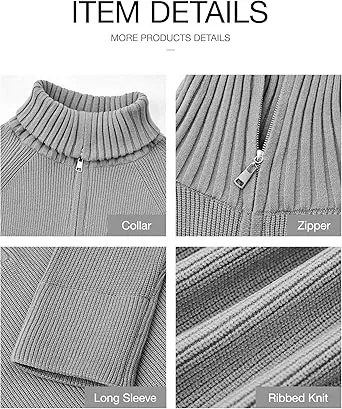 🔥Last day promotion⏰Women's 2525 Quarter Zip Pullover V Neck Collar Long Sleeve Ribbed Knit Loose Casual Sweater