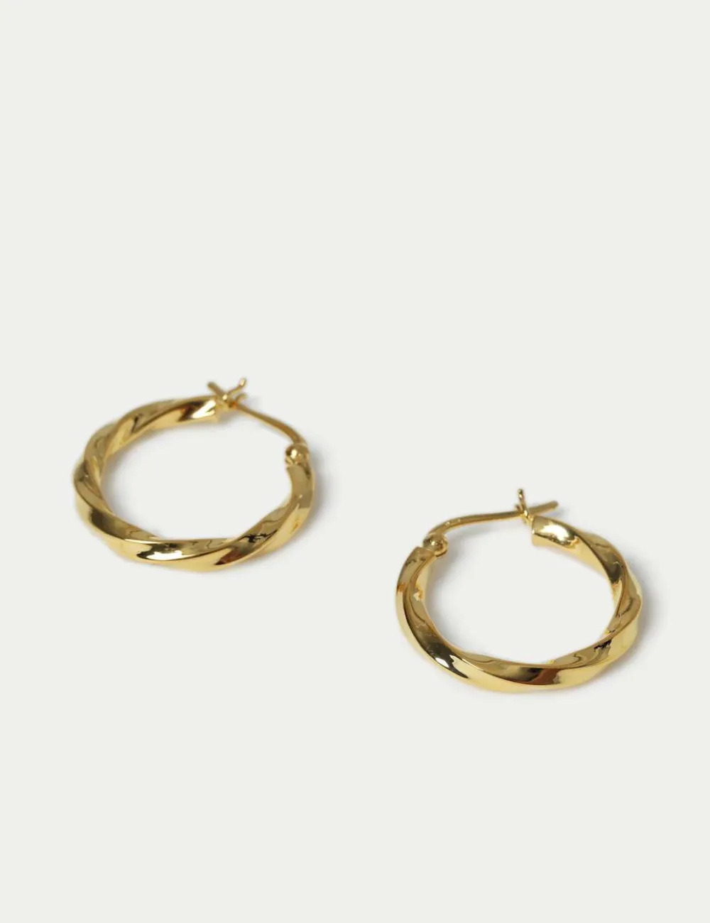Twist Hoop Earrings