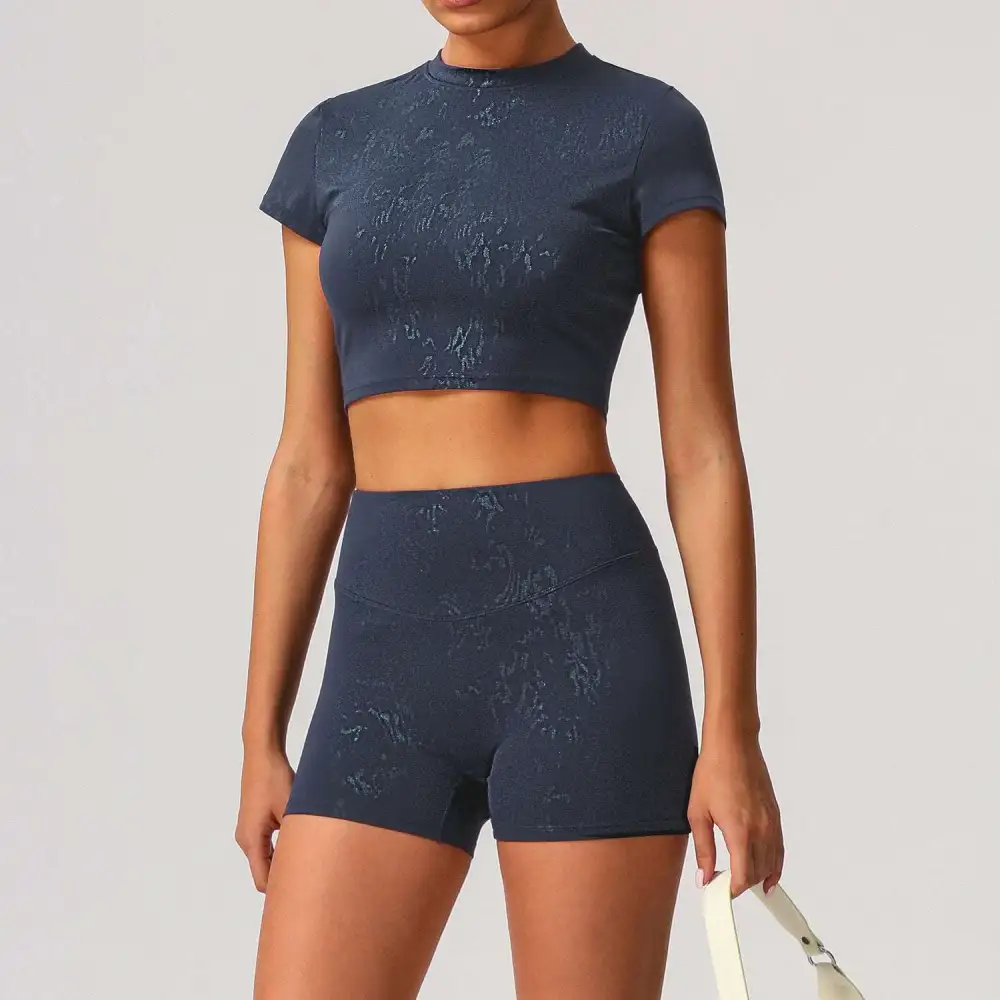 Long-Sleeve Yoga Activewear Active Set