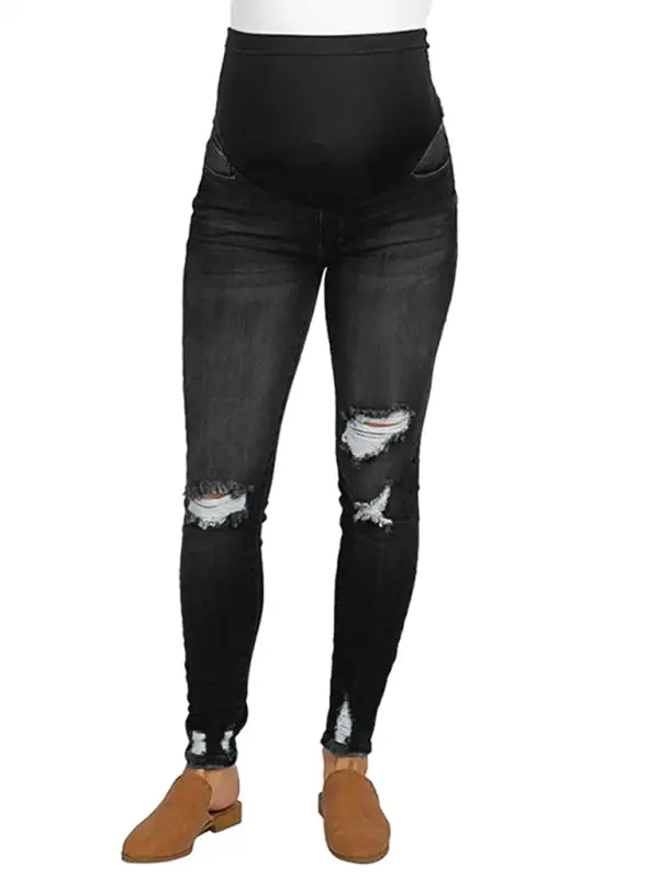 Textured Modern Denim Jeans