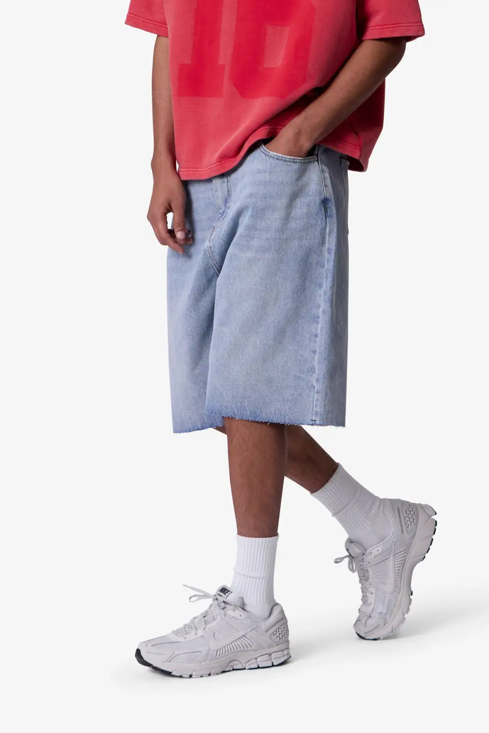 Everyday Baggy Cut Off Denim Shorts