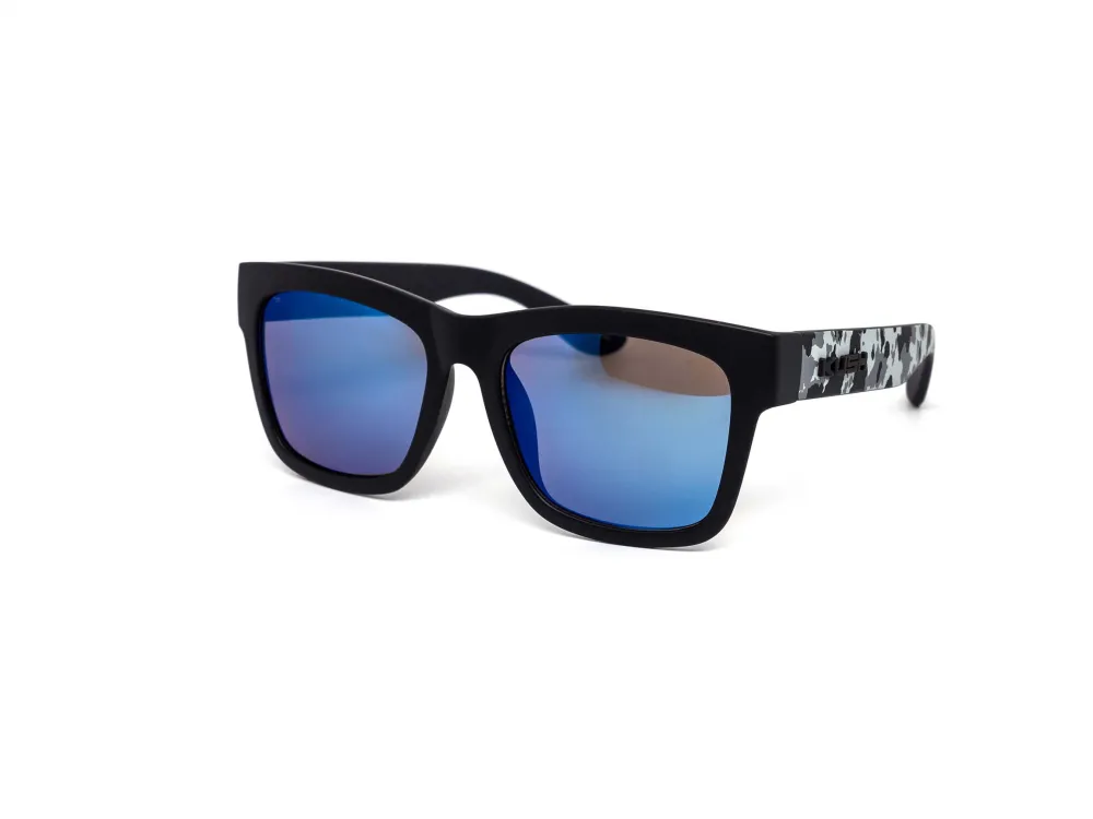 12-Pack All-Black Chunky Mirror Sunglasses