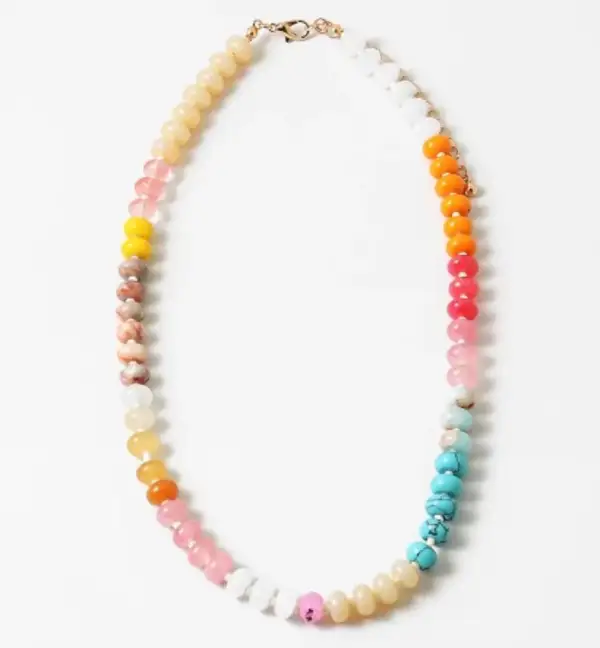 Candy Coated Rainbows Necklace