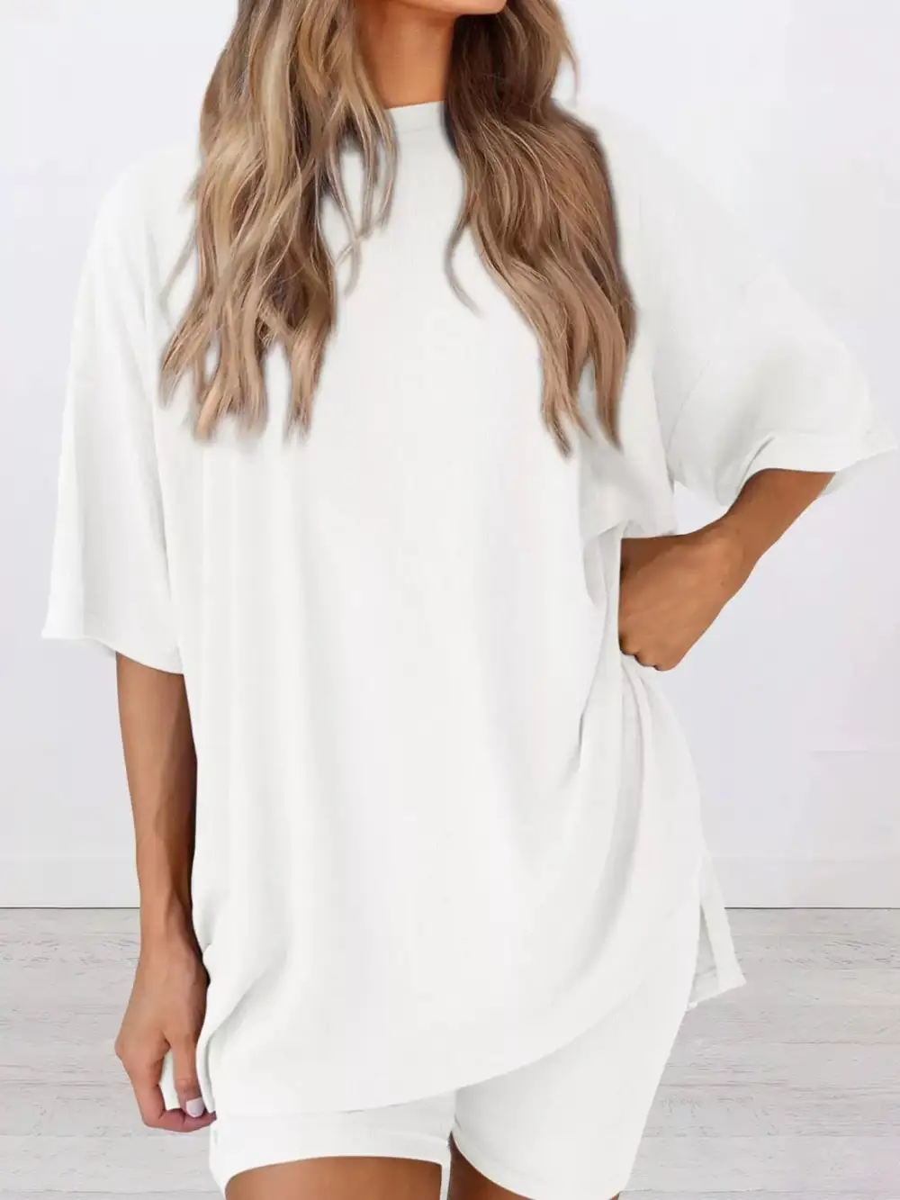 Half Sleeve T Shirt and Shorts Set