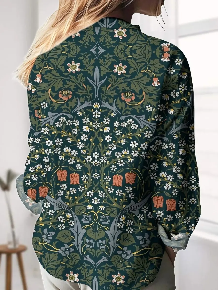 Vintage Floral Shirt