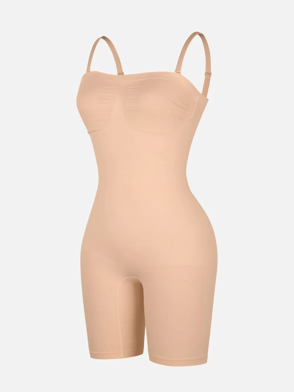 Seamless Strapless Shaping Bodysuit