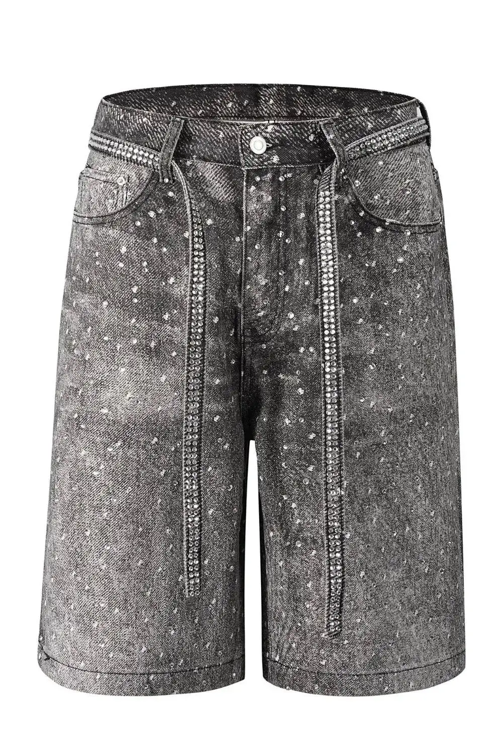 Simple Cotton Blend Casual Shorts