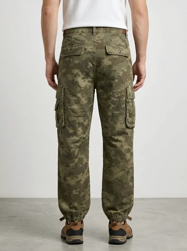 Digital Camo Camouflage Outdoor Camouflage Cargo Pants