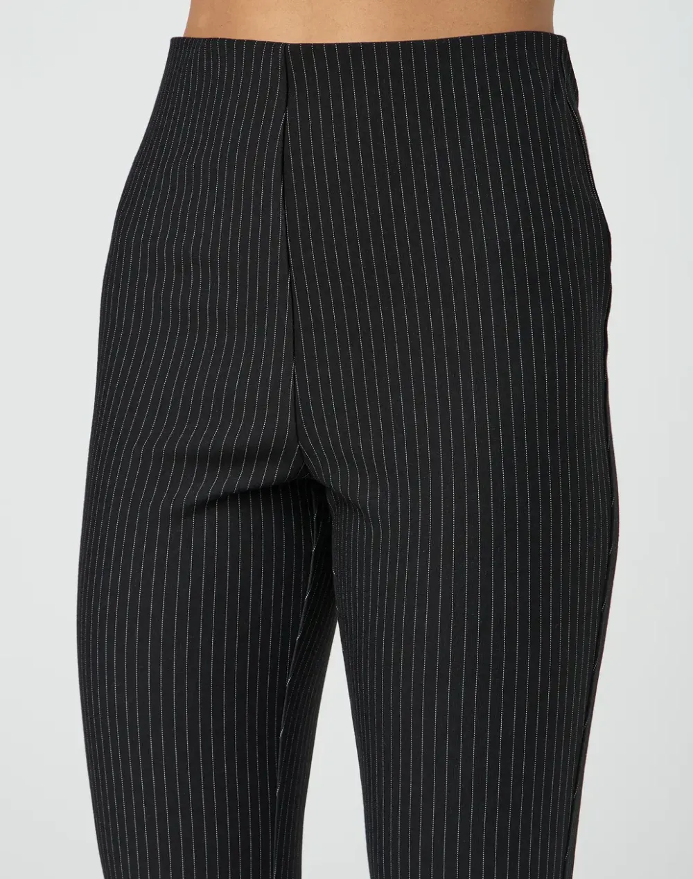High Rise Pinstripe Pant