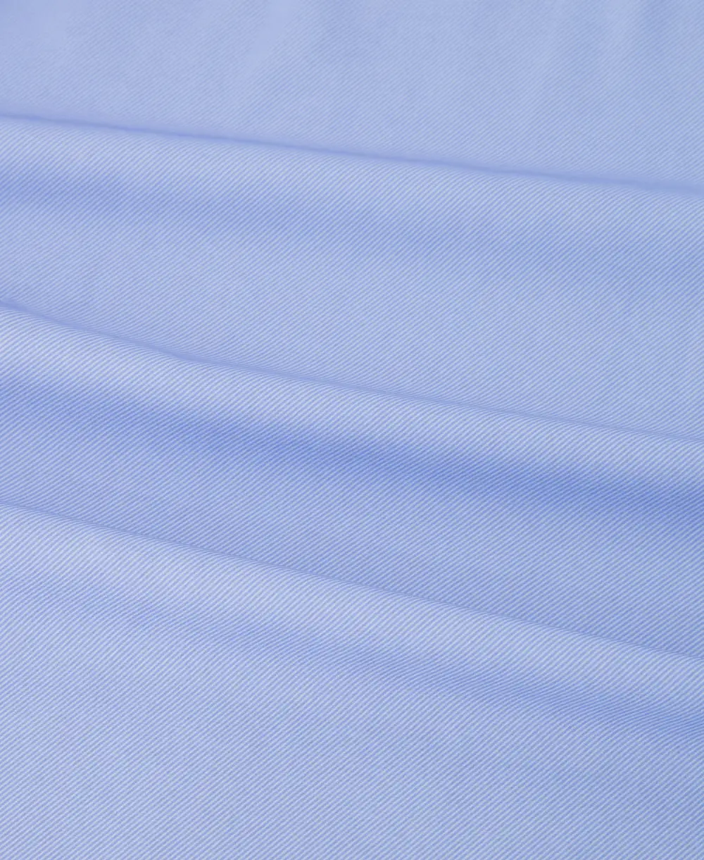 Twill-Print Four-Way-Stretch Modern-Fit Men's Dress Shirt
