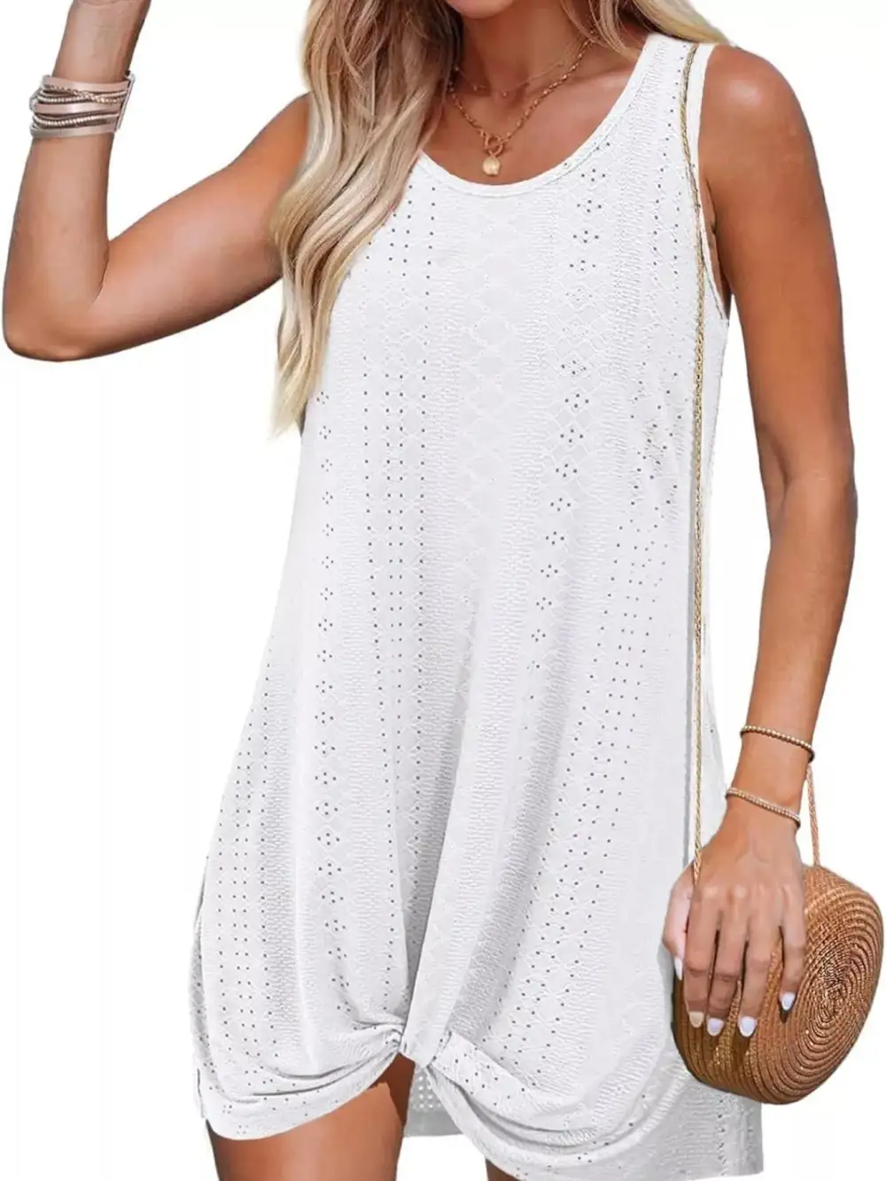 Sleeveless Dress Casual