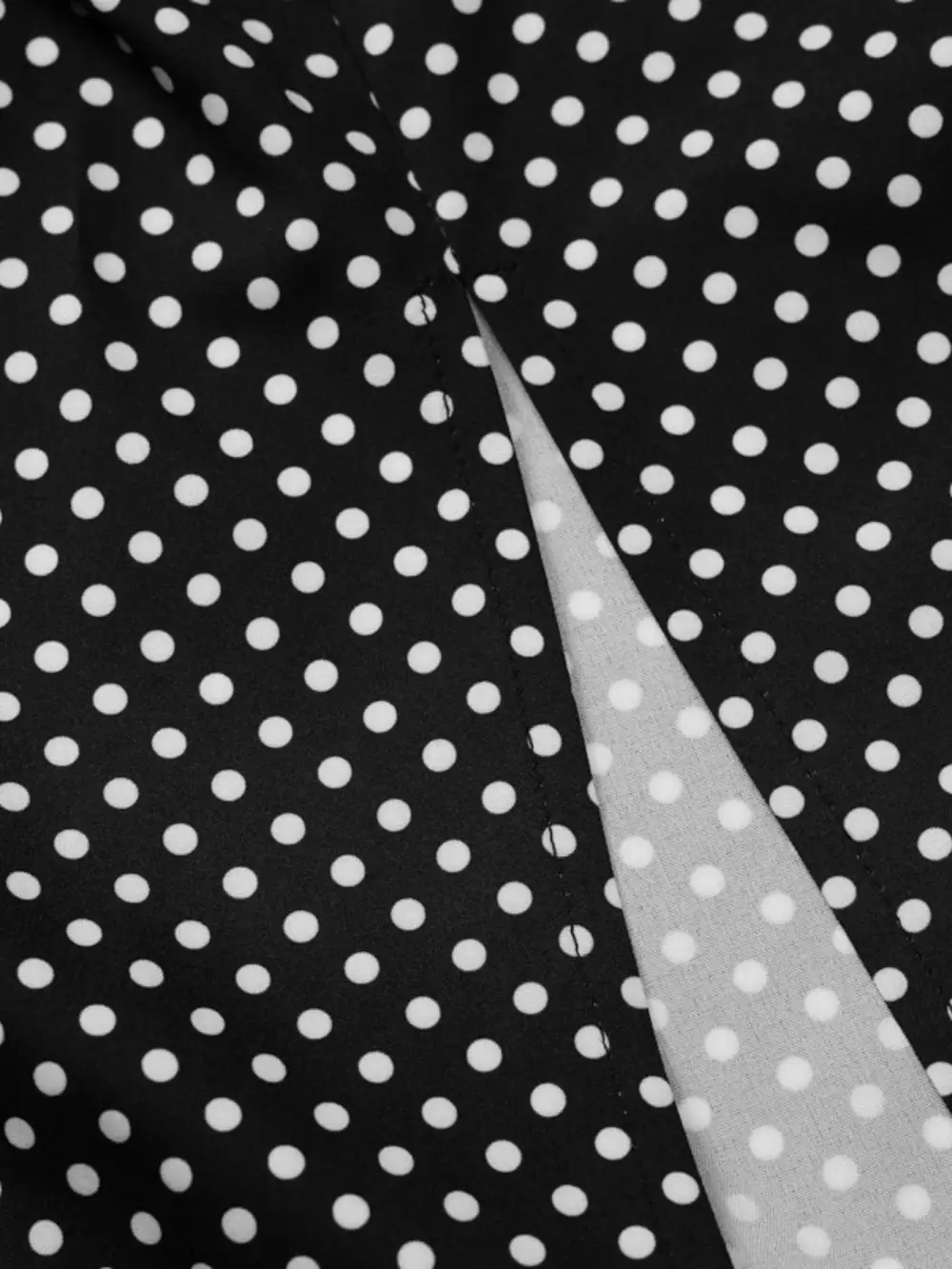 Clean Line Polka Dot Maxi Dress