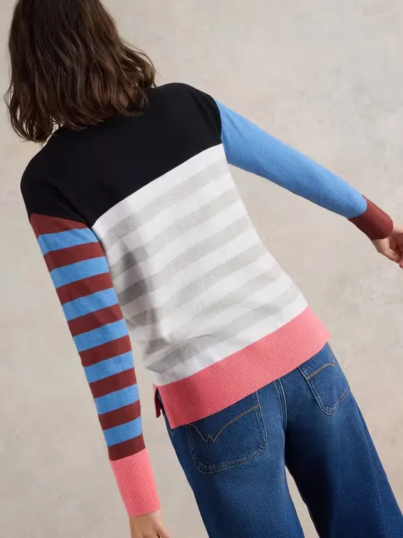 Long Sleeve City Stripe Jumper