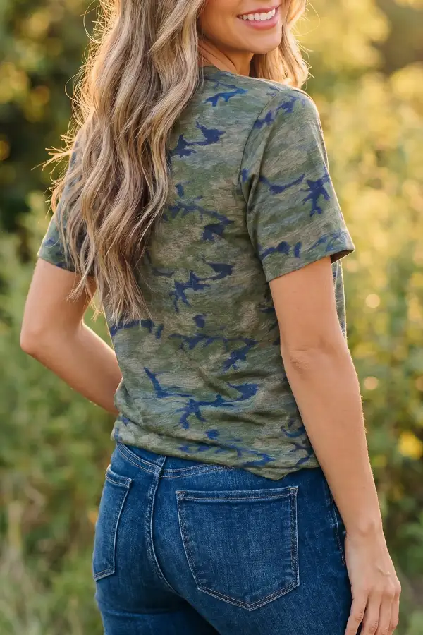 Airy Texture Tunic Top