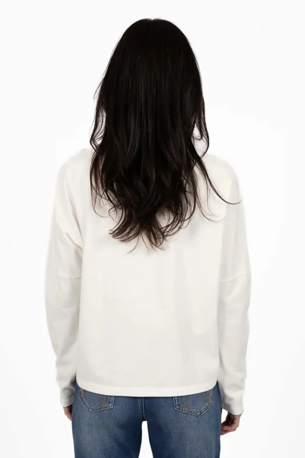 Relaxed Oversized Long Sleeve Tee