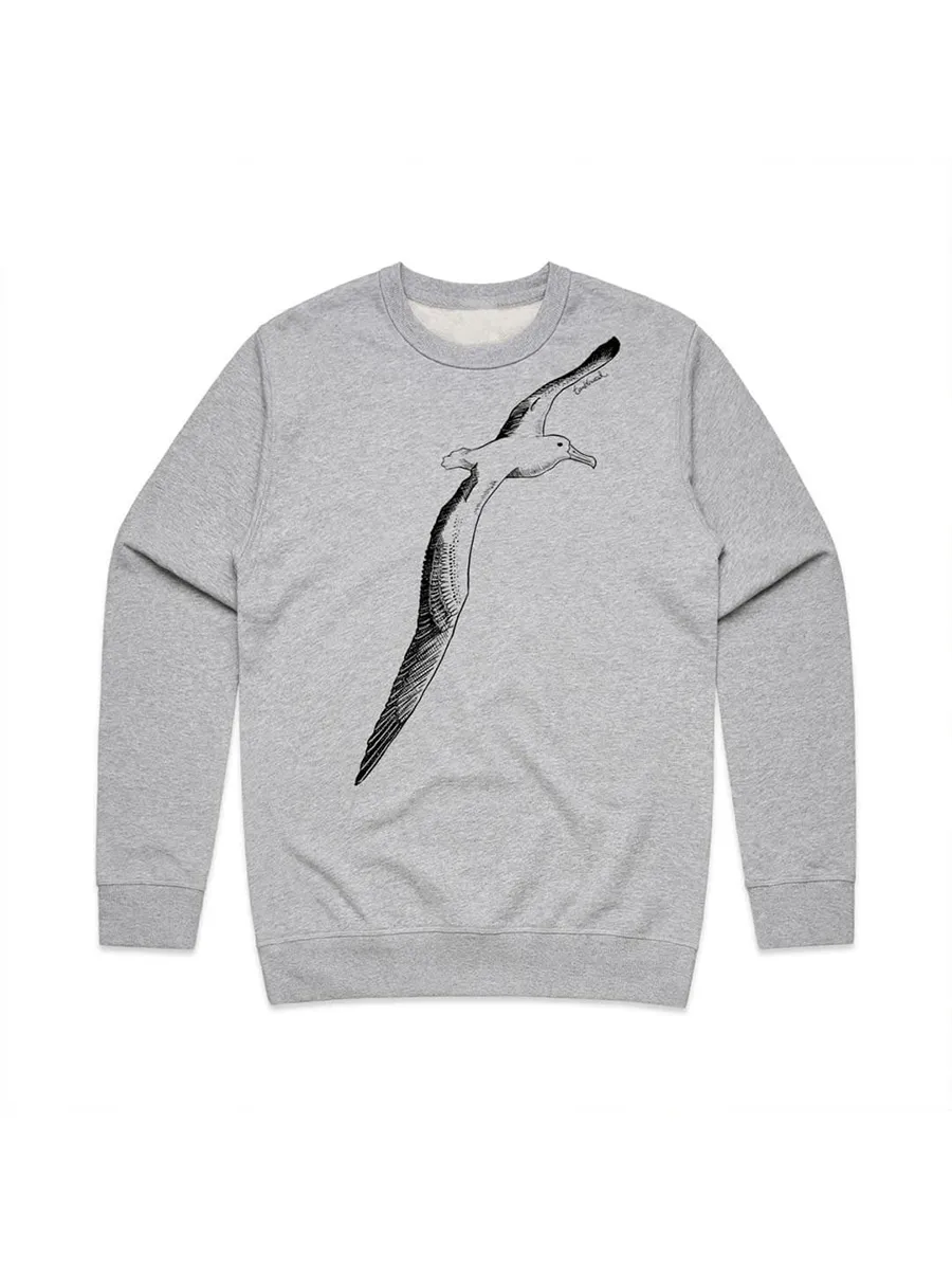 A versatile casual sports shirt with a simple albatross pattern