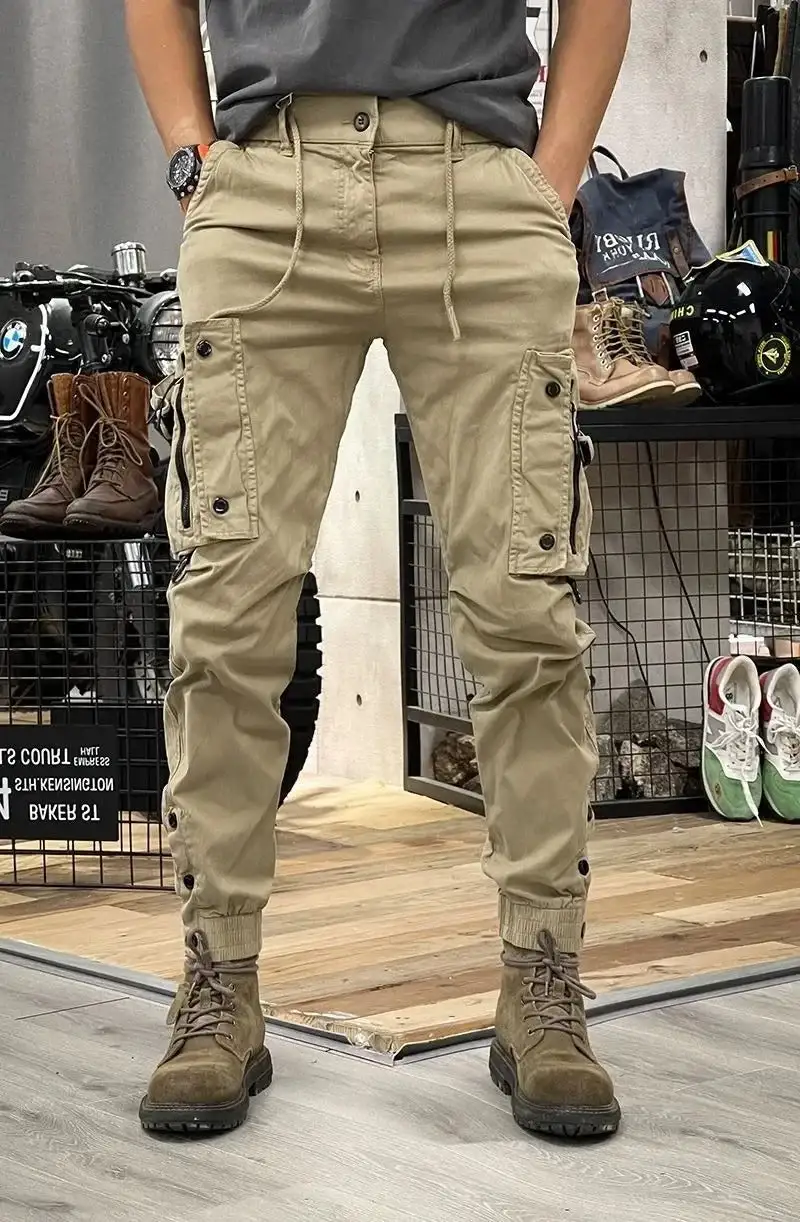 Men's Stretch Cargo Pants with Pockets