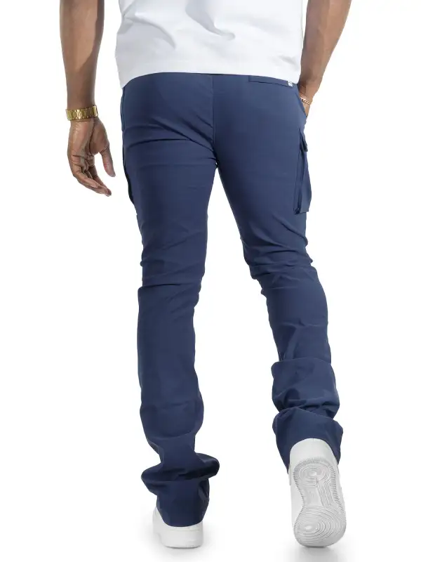 Structured Nylon Pants