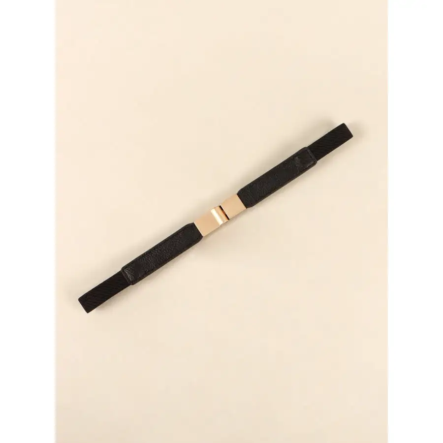 PU Elastic Skinny Belt