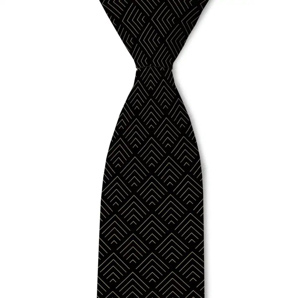 Subtle Novelty Pattern Necktie
