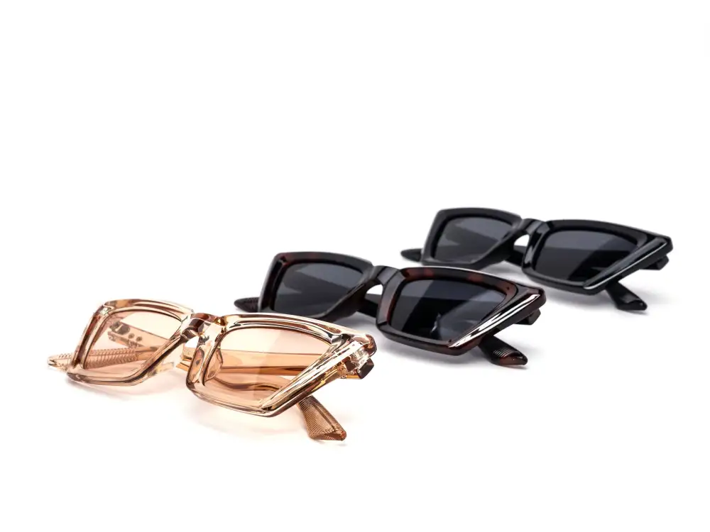 12-Pack Chunky Square Cat-Eye Sunglasses