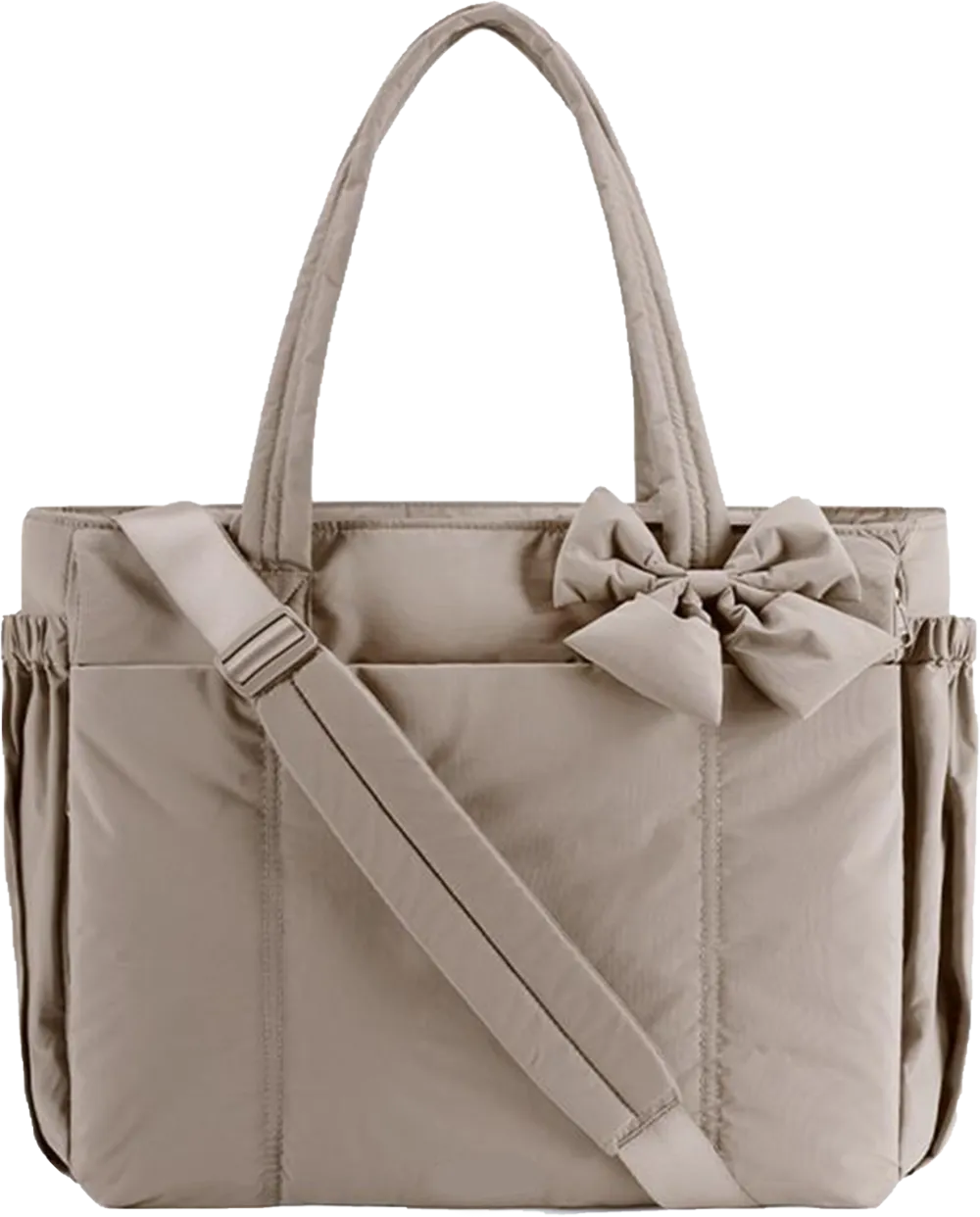 💕 Crush Bow Tote Bag for Women – Chic, Roomy & Ready for Anything