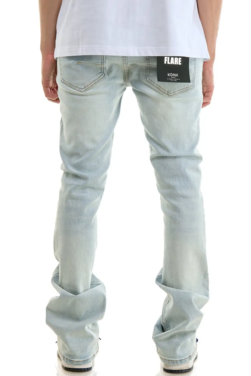 Men's Urban Flare Skinny Slim Jeans