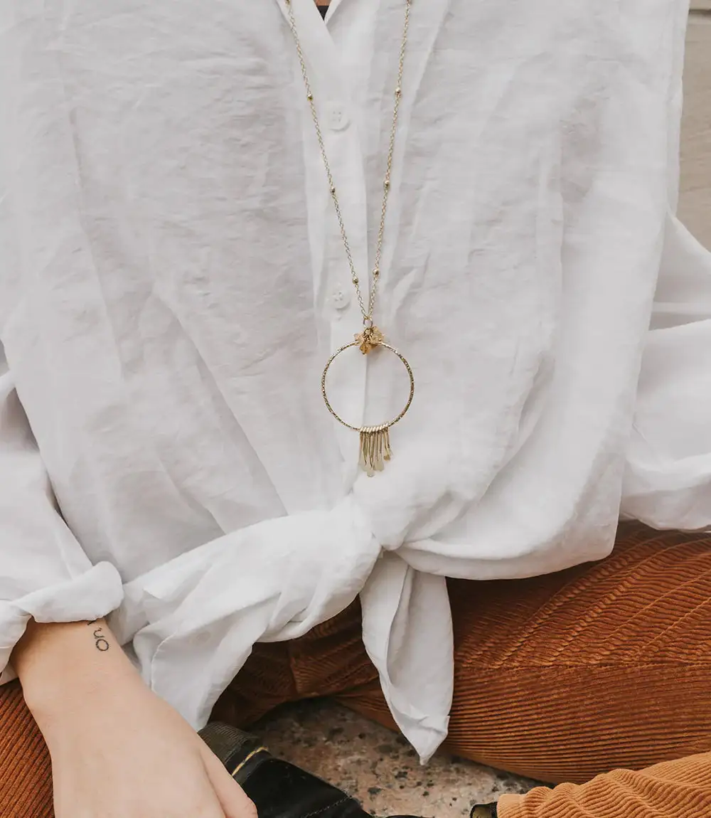 Citrine Set Necklace