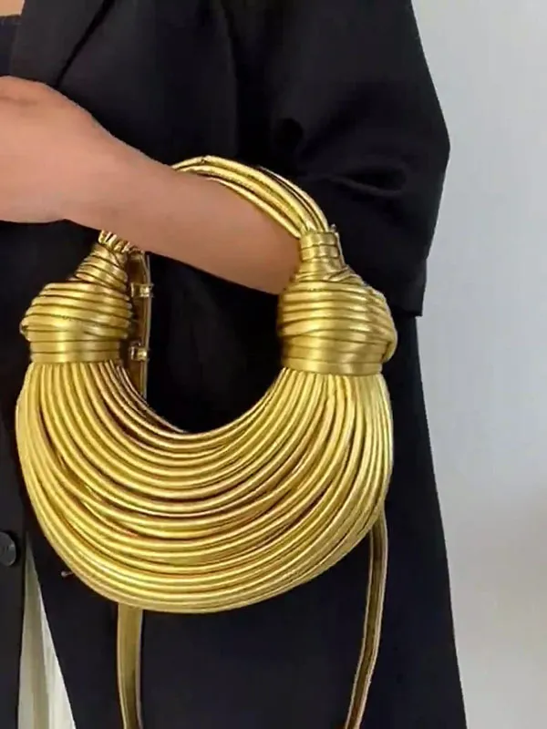 Urban Geometric Zip Crossbody Bag