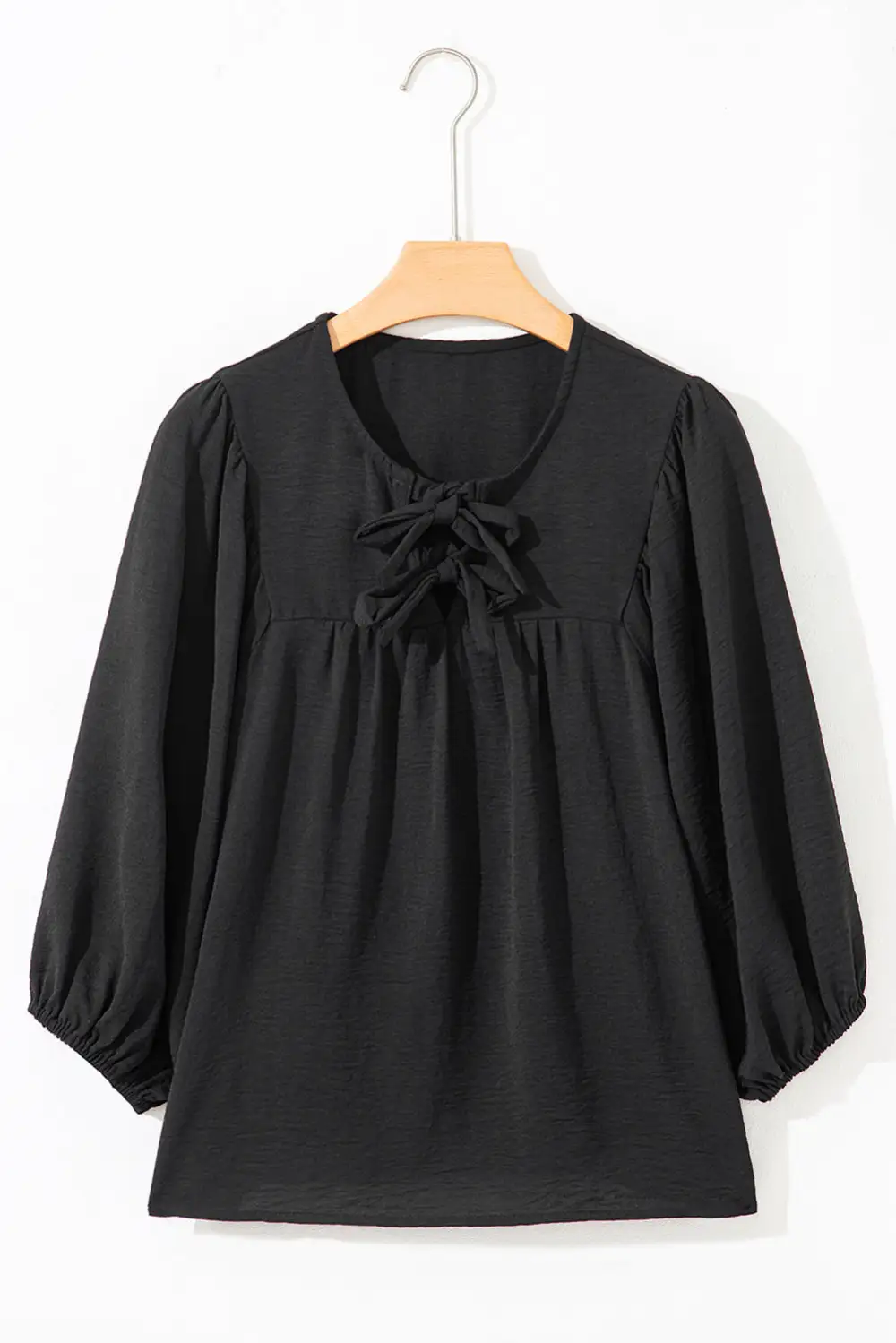 Bow Detail Tie Detail Blouse