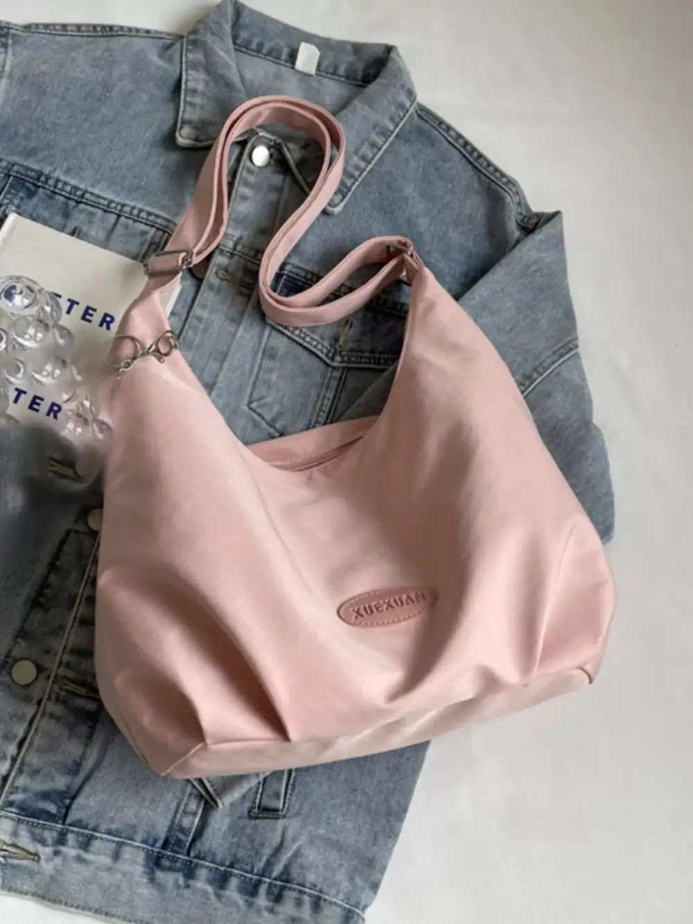 Casual Adjustable Strap Crossbody Bag