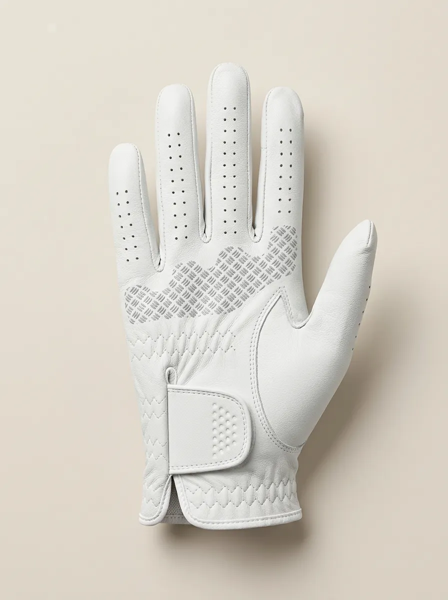 Classic Textured Leather Golf Glove