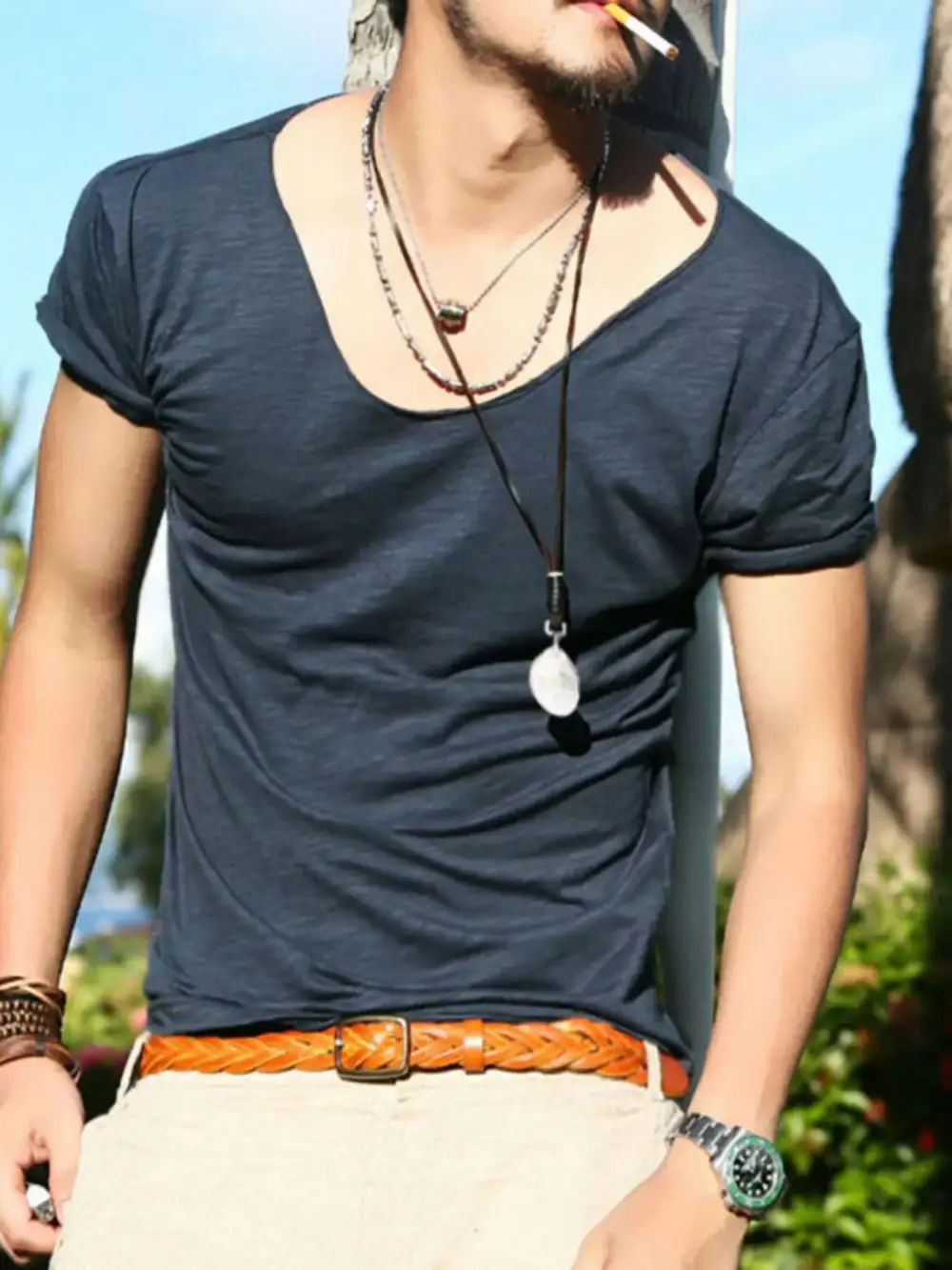Effortless Men's Casual Short Sleeve T-shirt
