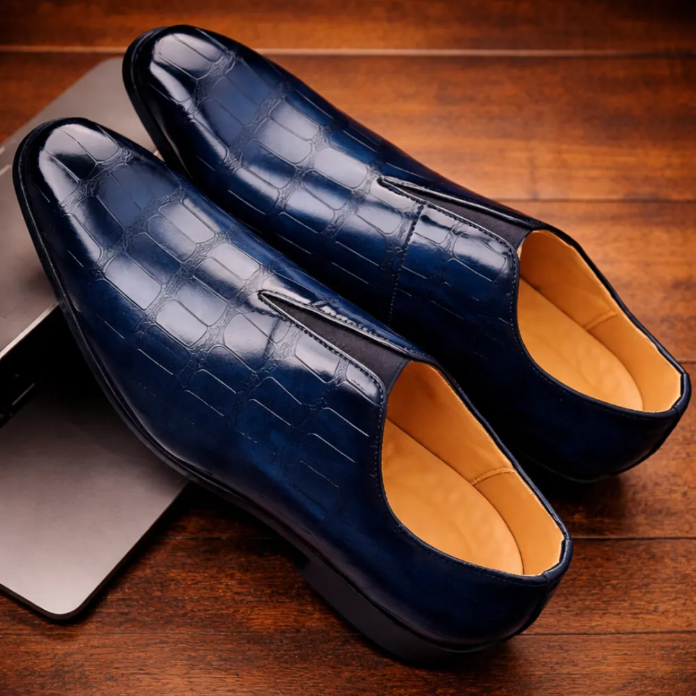 Classic Textured Loafers