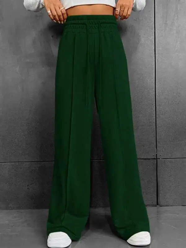 Straight Leg Loose Sweatpants Wide Outdoor