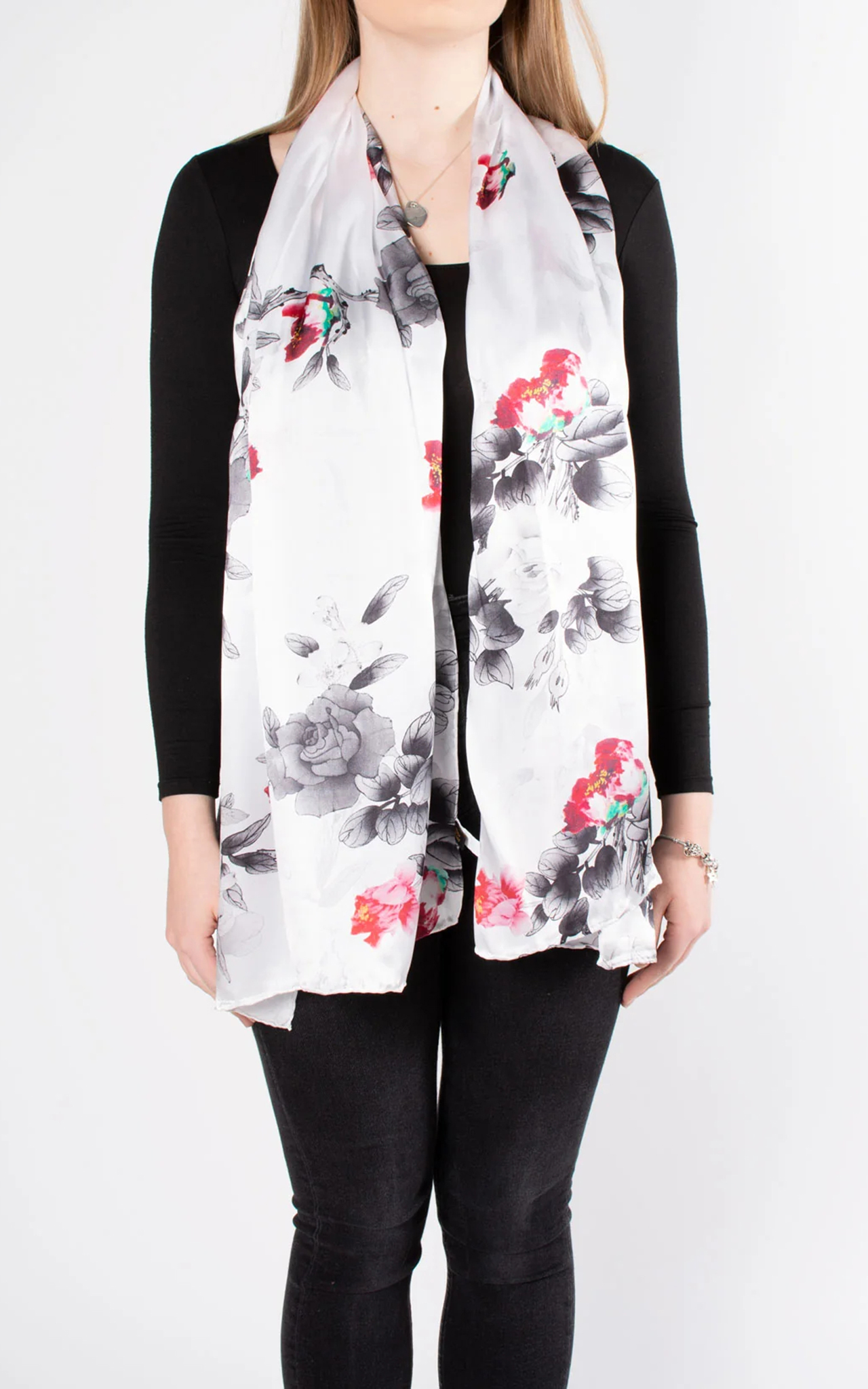 Fashionable And Delicate Silk Scarf For Women