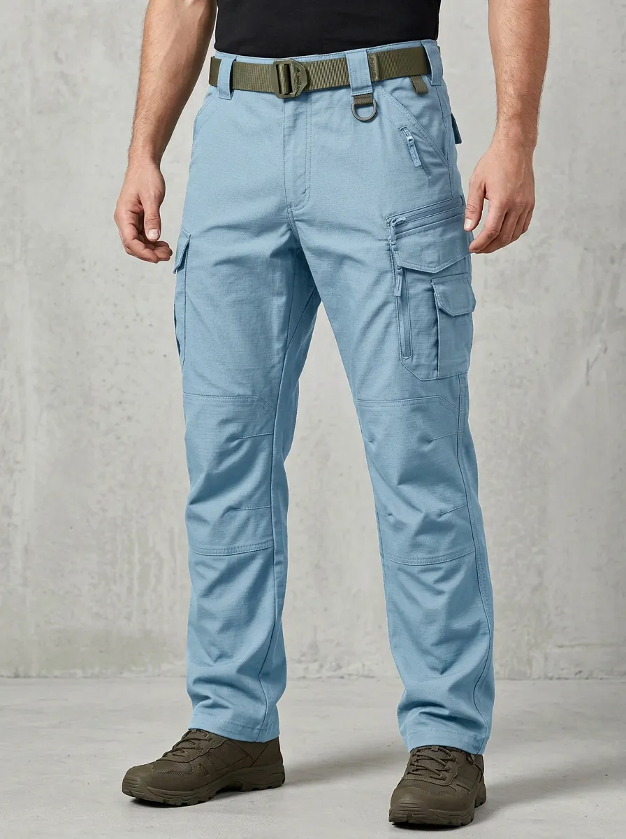 Relaxed Multi-Pocket Cargo Tactical Silhouette Unisex Tactical Cargo Pants