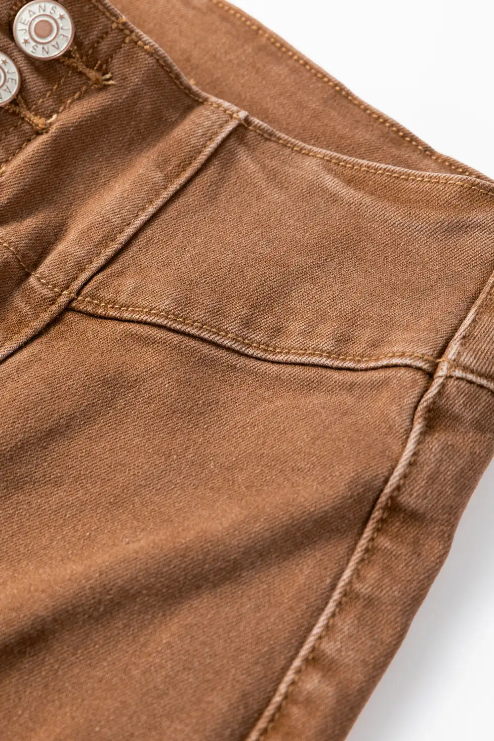 Straight Leg Clean Denim Jeans
