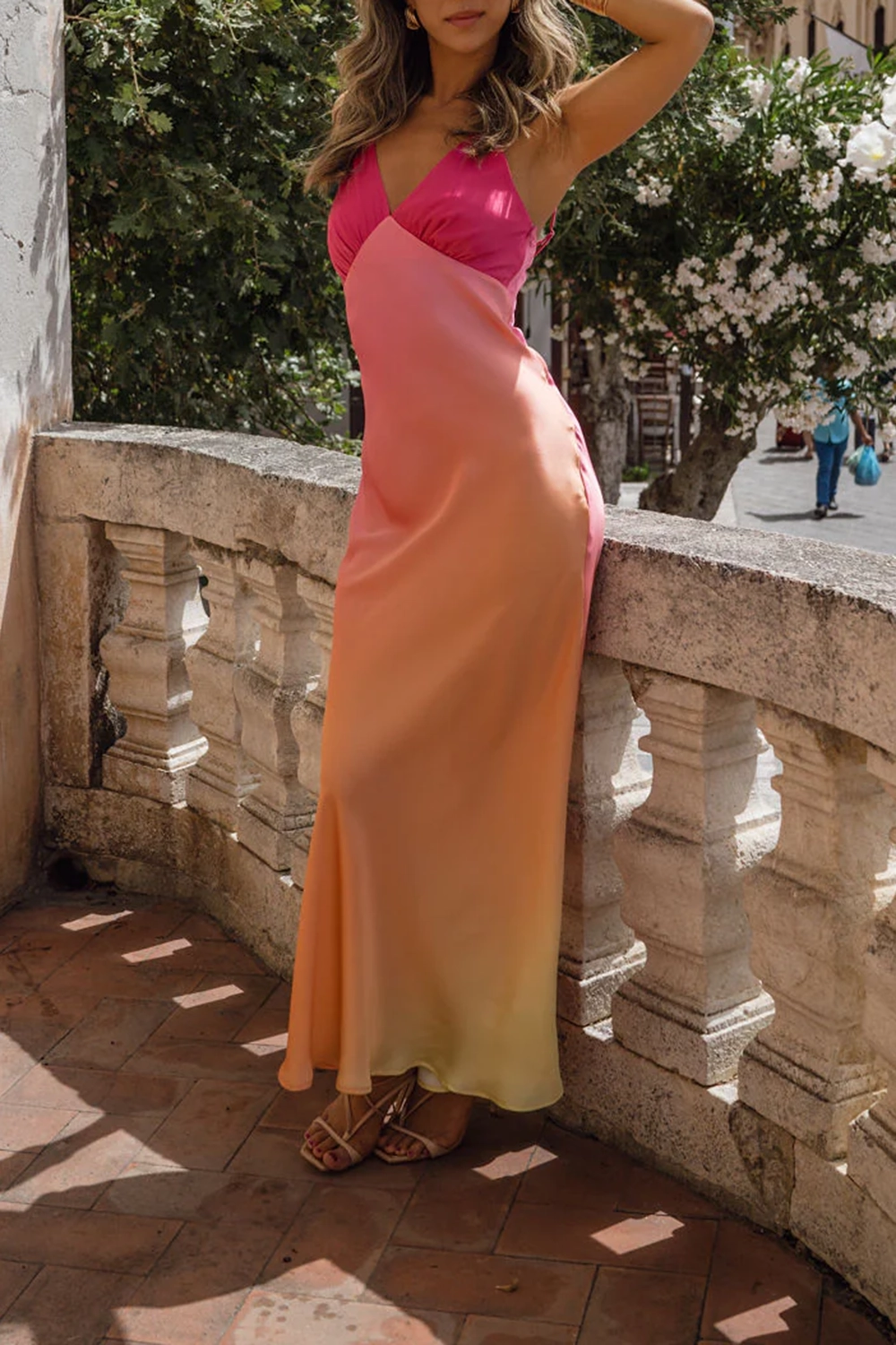 Luxury Silk Banquet Long Dress