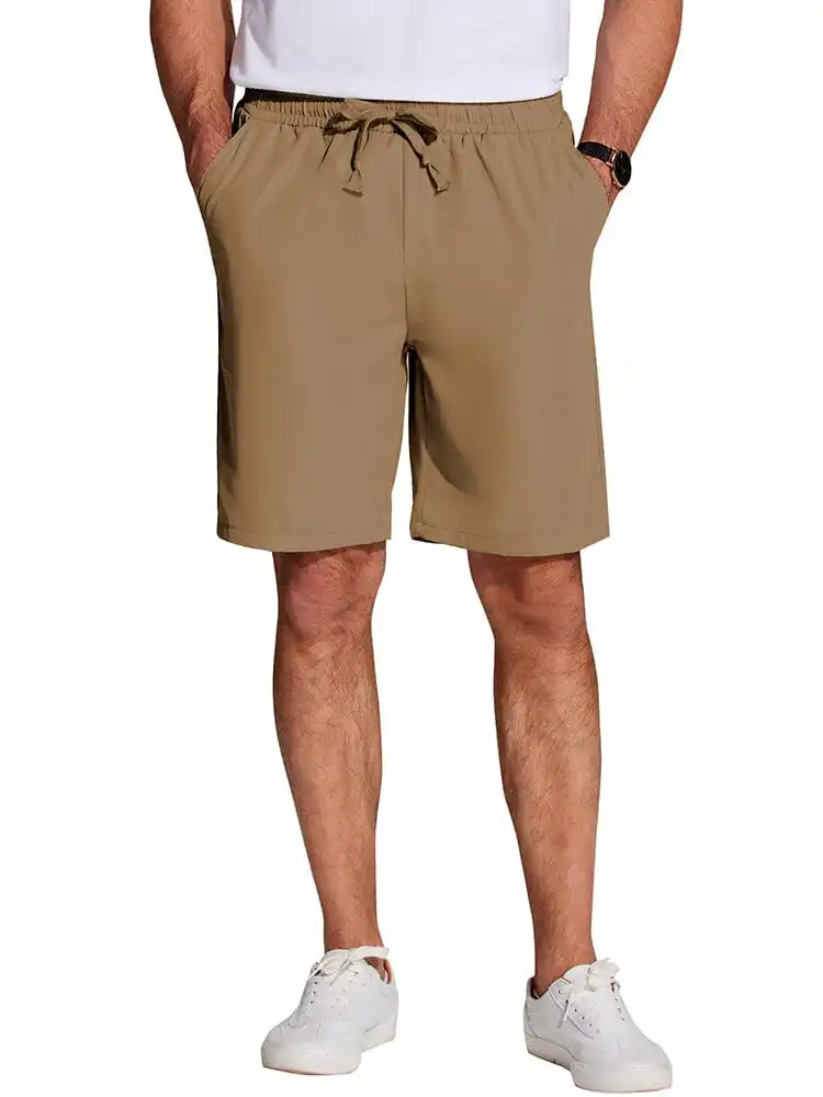 Men's Casual Elastic Waist Shorts