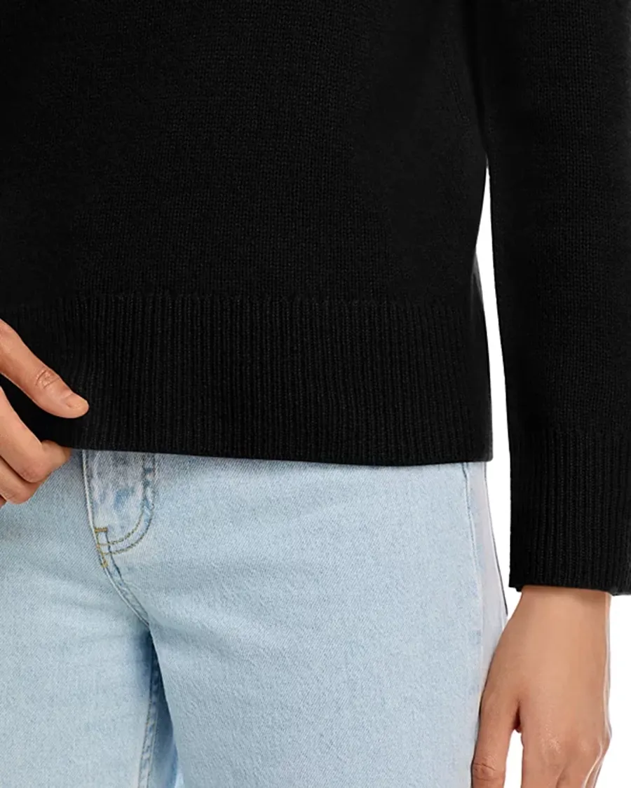 Cashmere Crewneck Long Sleeves Sweater
