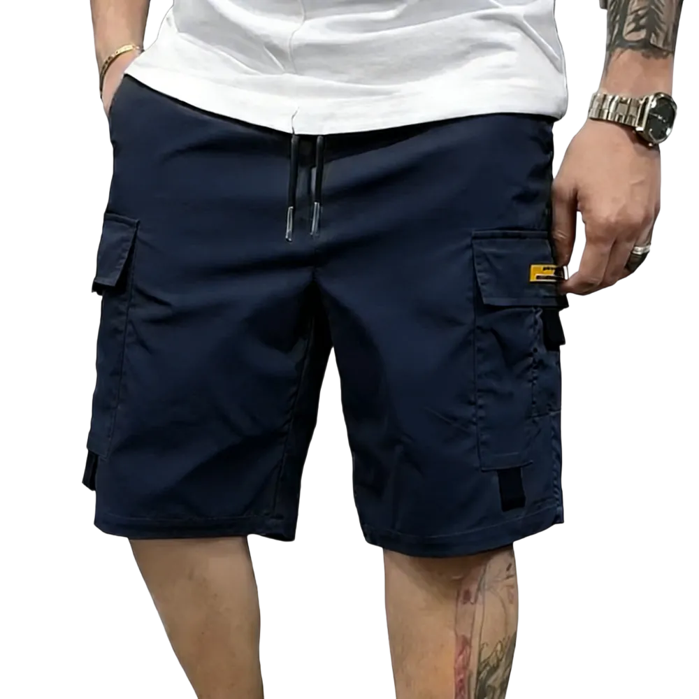 Men'S Multi-Pocket Cargo Shorts