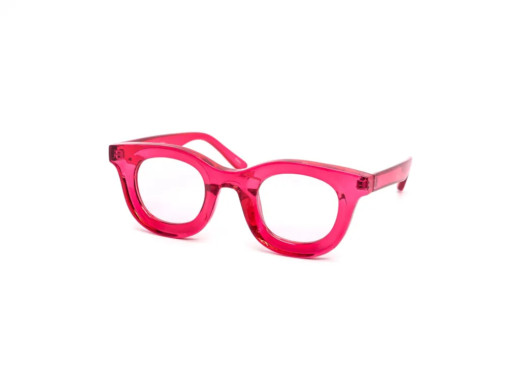 12-Pack Retro Round Translucent Sunglasses