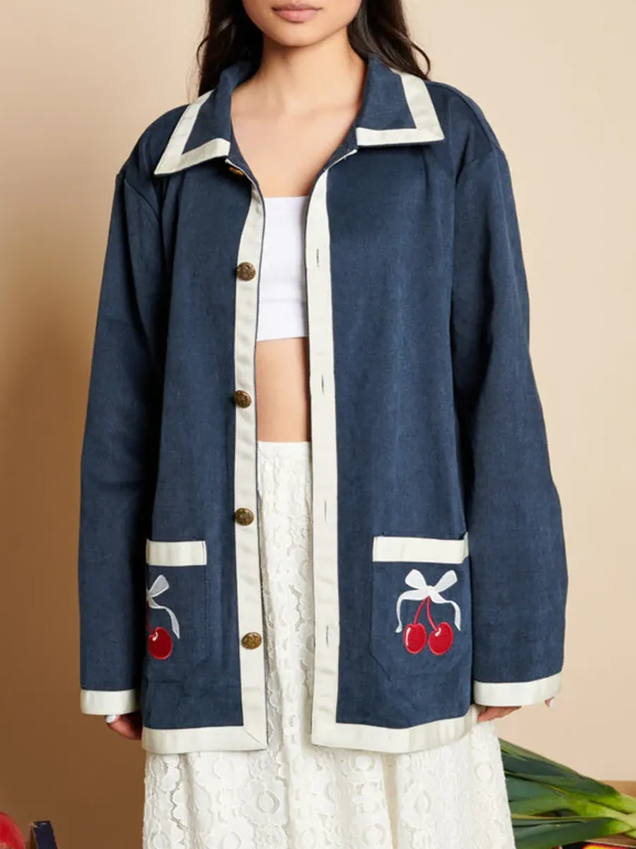 Daily Art Graphic Cherry Jacket