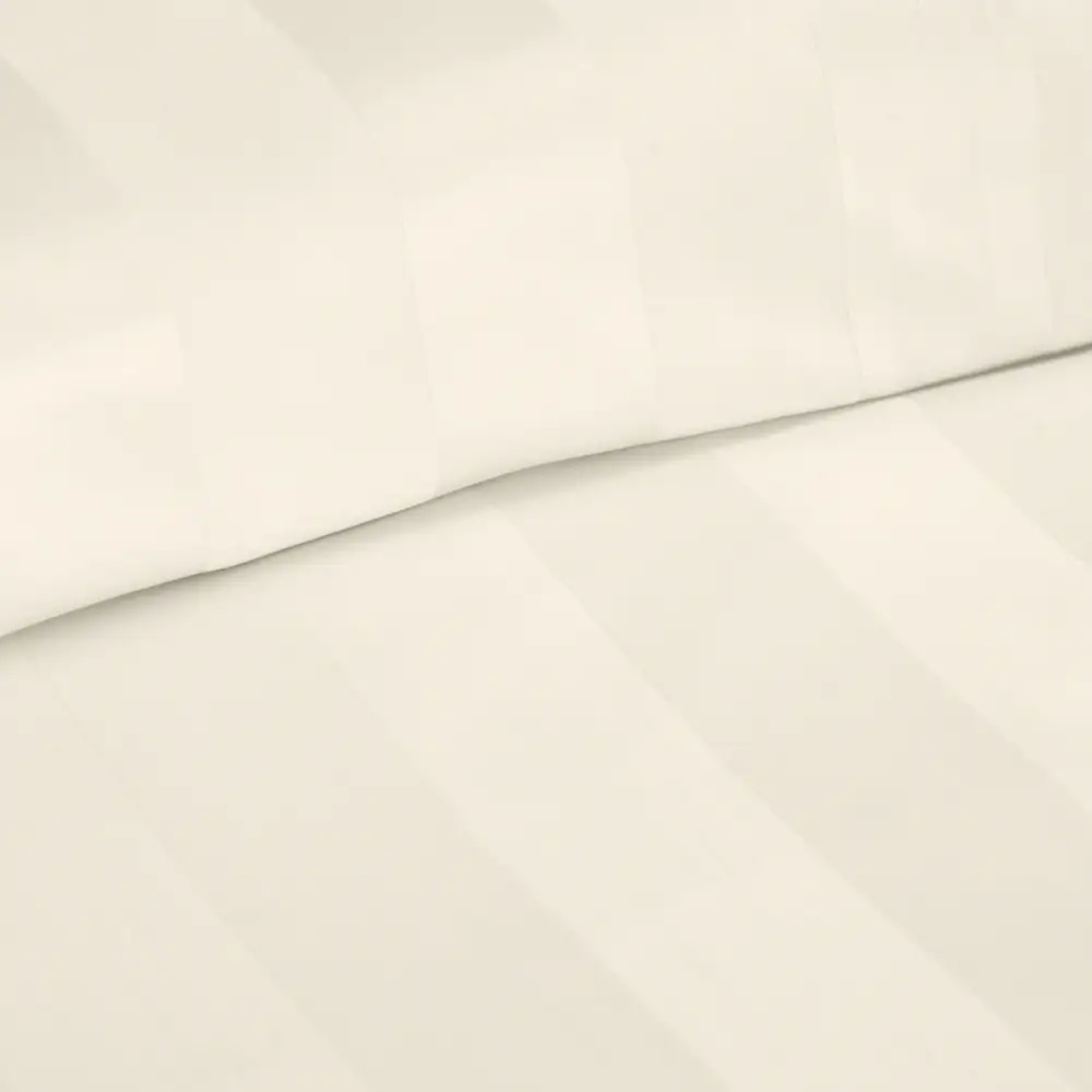 Modern Bedroom Stripe Satin Duvet Cover Set